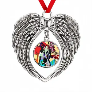 Shopping Christmas Wings Pendant