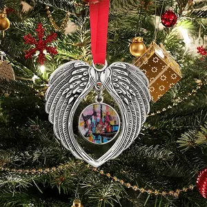 La Pointe Du Rat Christmas Wings Pendant