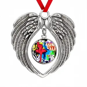 Casino Royale Christmas Wings Pendant