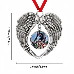 Sergent Jesse [New Zealand] Christmas Wings Pendant