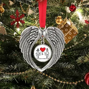 Love Is The Champion Christmas Wings Pendant