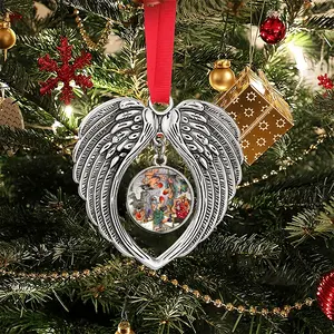 Office Mayhem Christmas Wings Pendant