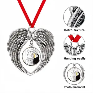 Thiefs Confusion Christmas Wings Pendant