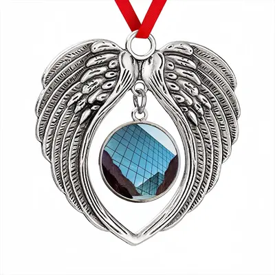 Wedge Christmas Wings Pendant