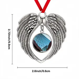 Wedge Christmas Wings Pendant