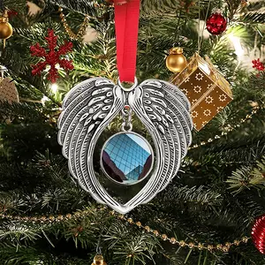 Wedge Christmas Wings Pendant