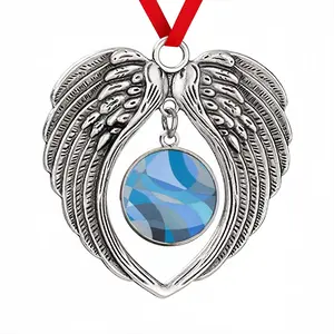 Swimming Pool Christmas Wings Pendant