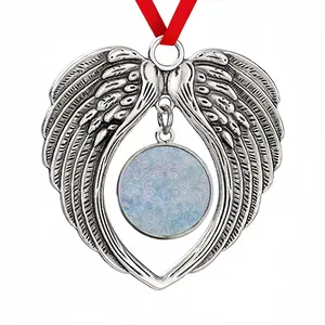 Reptile Skin Christmas Wings Pendant