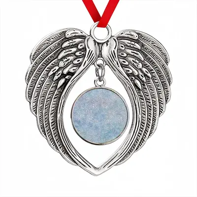 Reptile Skin Christmas Wings Pendant