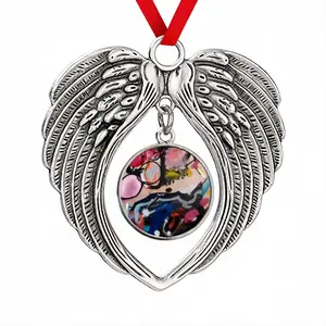 Trapdoor Christmas Wings Pendant