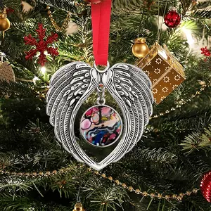 Trapdoor Christmas Wings Pendant