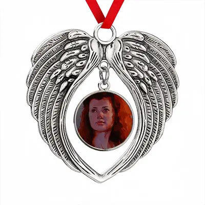 Tanya Christmas Wings Pendant