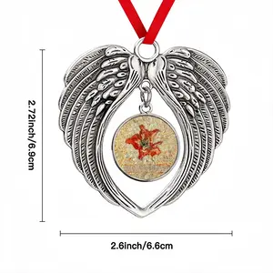 Lily - Psalm 103 Christmas Wings Pendant