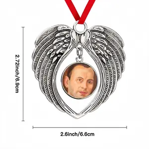 Celestin Medovic Christmas Wings Pendant