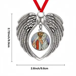 Lord Of Lords Christmas Wings Pendant