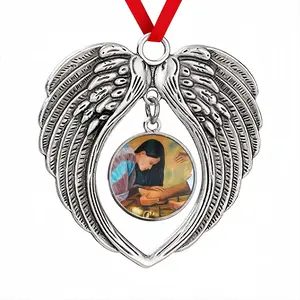 Love &Grace Christmas Wings Pendant