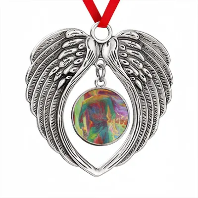 Collectors Of Firewood Christmas Wings Pendant