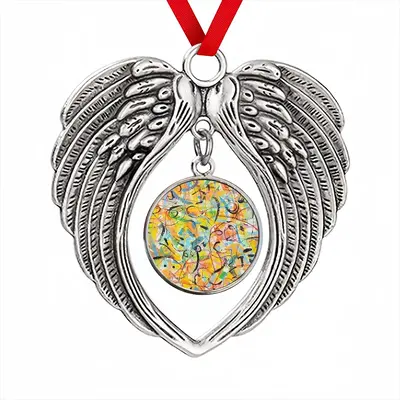 Good Vibes Leaks Christmas Wings Pendant