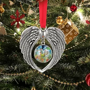 Pistis Christmas Wings Pendant