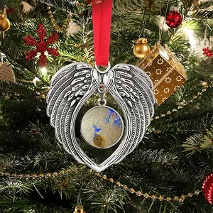 New Life Christmas Wings Pendant