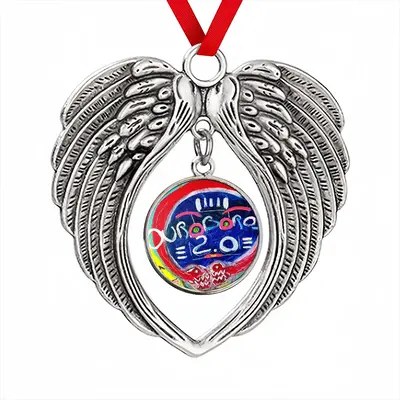 Ouroboros 20 Christmas Wings Pendant