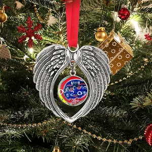 Ouroboros 20 Christmas Wings Pendant