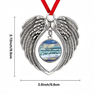 Song Of Storms Christmas Wings Pendant