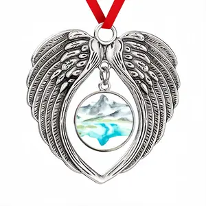 Watersprite Lake Christmas Wings Pendant