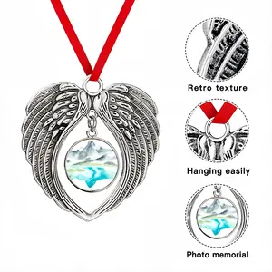 Watersprite Lake Christmas Wings Pendant