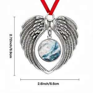 Liquid Language Christmas Wings Pendant