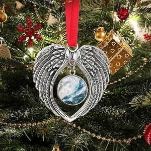 Liquid Language Christmas Wings Pendant