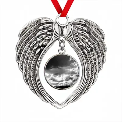 Snowy Ben Hope Christmas Wings Pendant