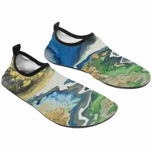 Men Planet Earth Diving Beach Shoes