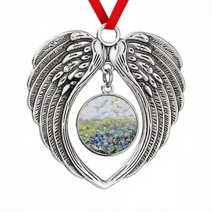 Night Dreaming Christmas Wings Pendant