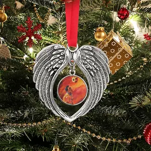 Totally In Control Christmas Wings Pendant