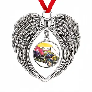 The Classic Christmas Wings Pendant