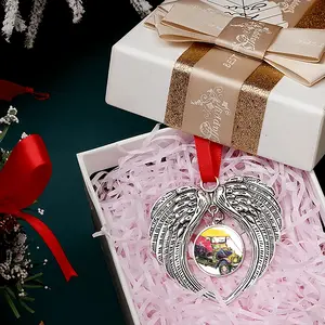 The Classic Christmas Wings Pendant