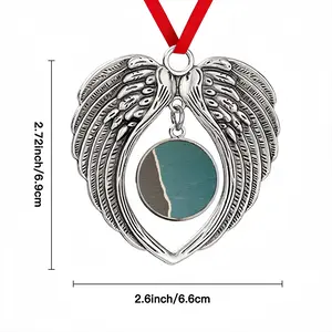 Finding The Balance Ii Christmas Wings Pendant