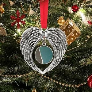 Finding The Balance Ii Christmas Wings Pendant