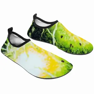 Men Green Fireworks Diving Beach Shoes