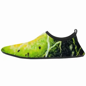 Men Green Fireworks Diving Beach Shoes