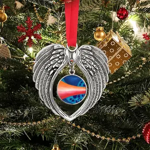 My Hokusai 5 Christmas Wings Pendant