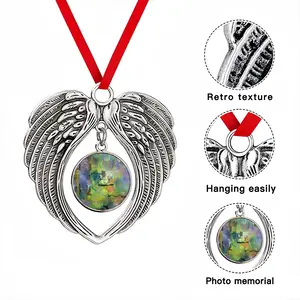 Hummingbird 9 Christmas Wings Pendant