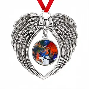 Unity In Diversity Christmas Wings Pendant