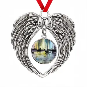 The City Bay Christmas Wings Pendant