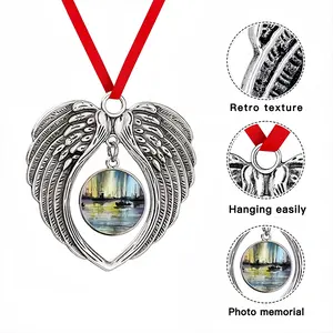 The City Bay Christmas Wings Pendant