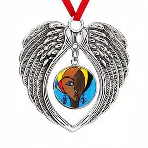 Princess Christmas Wings Pendant