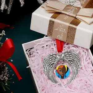 Princess Christmas Wings Pendant