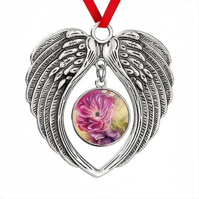 Smell Of Rose Christmas Wings Pendant