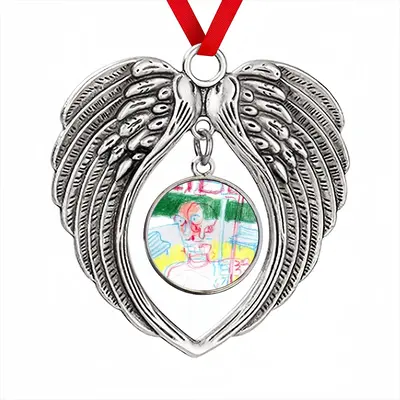 Everyday Micro-Scenes 004 Christmas Wings Pendant